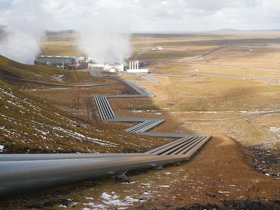 Hellisheiði地熱発電所（アイスランド）
