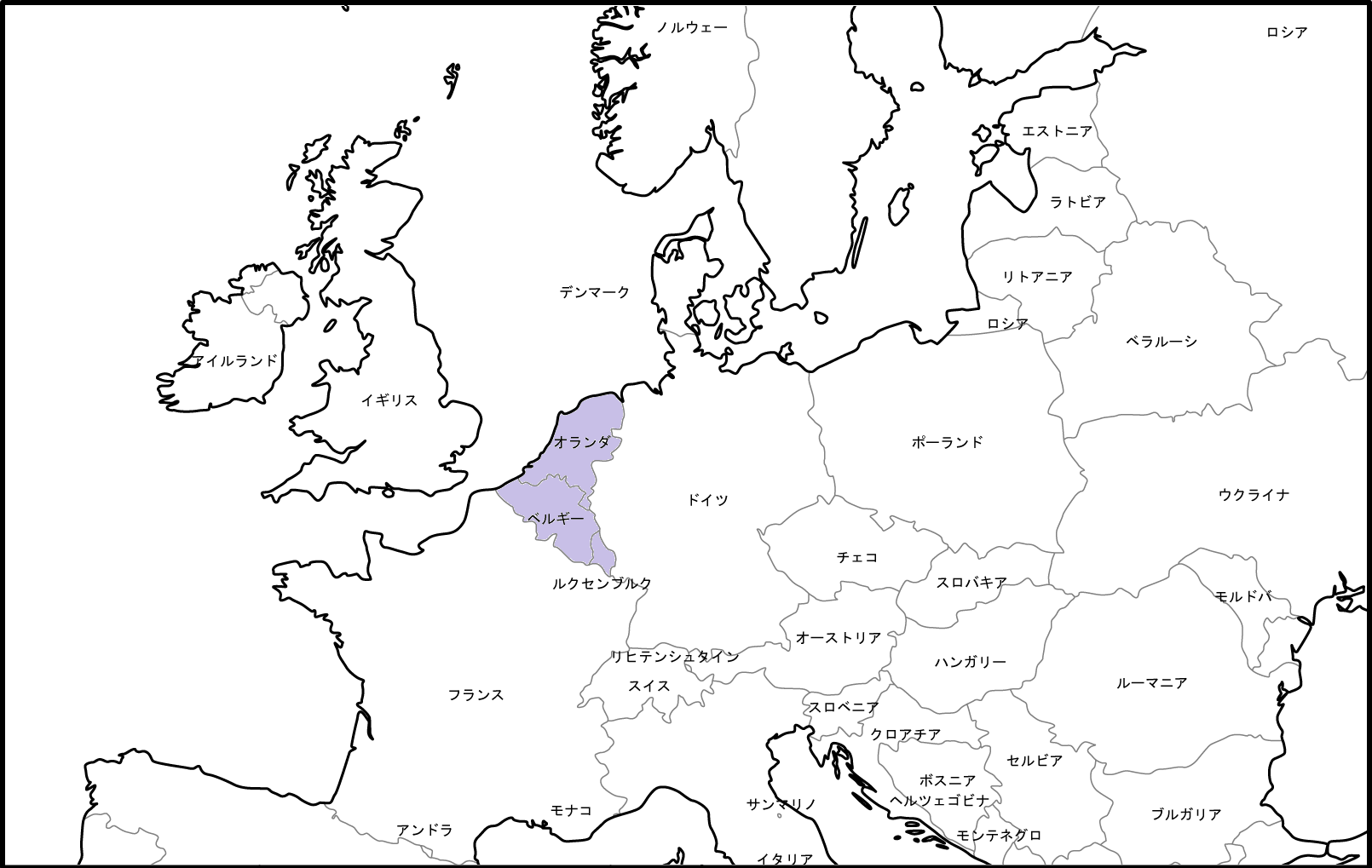 北ヨーロッパ はどこ 北欧の国 民族 言語など