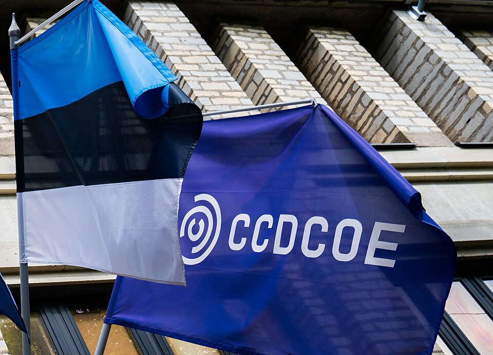 タリンのNATOサイバー防衛拠点CCDCOEの写真