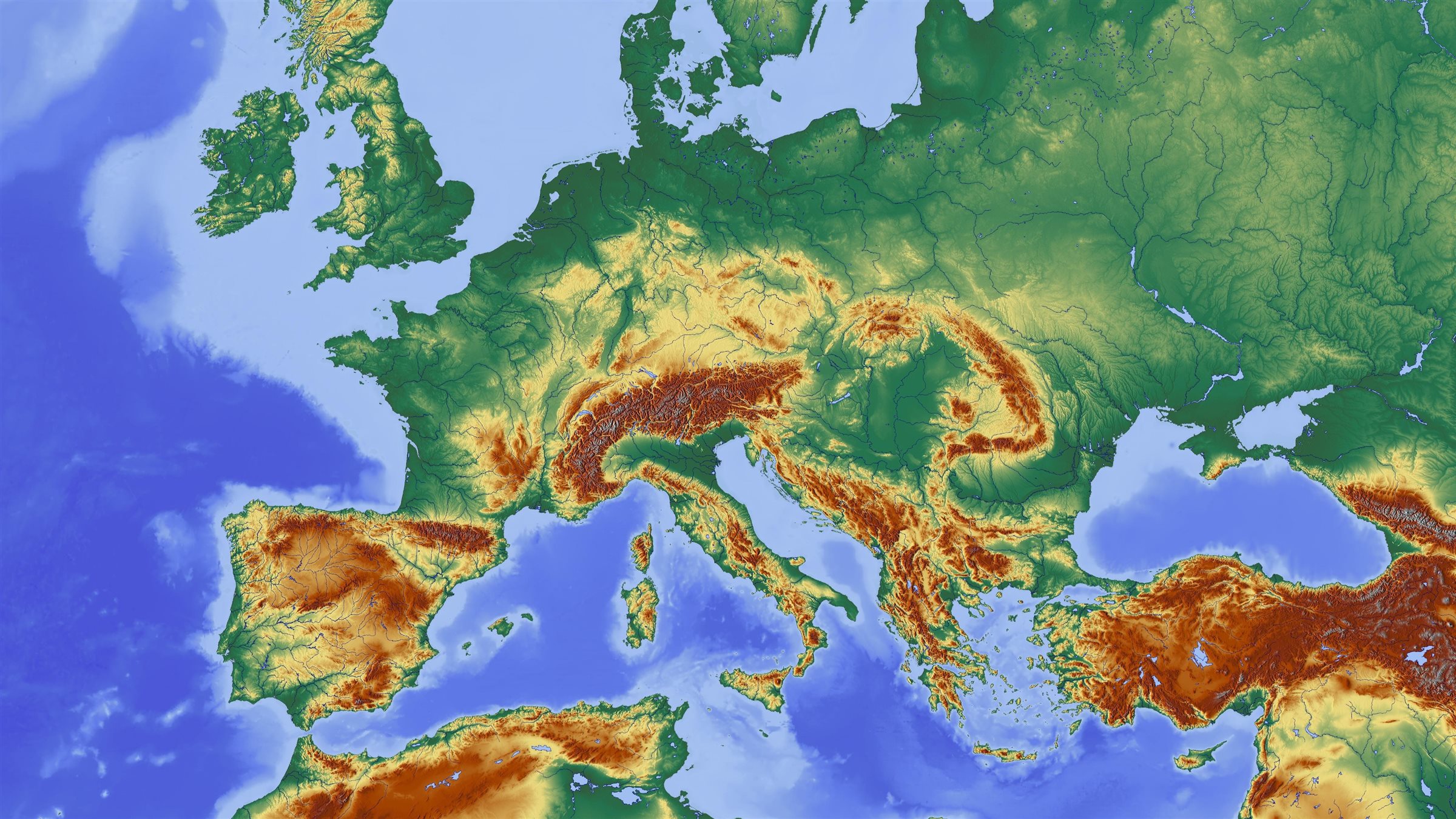 ヨーロッパの気候的特徴